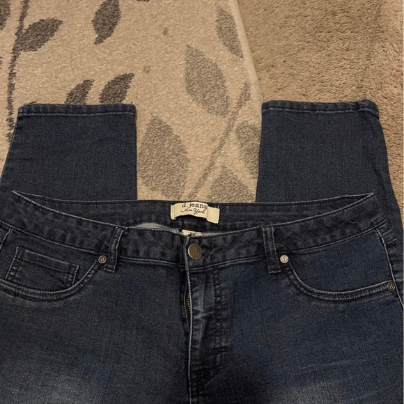 Rhinestones Dark Jeans - Picture 2 of 2